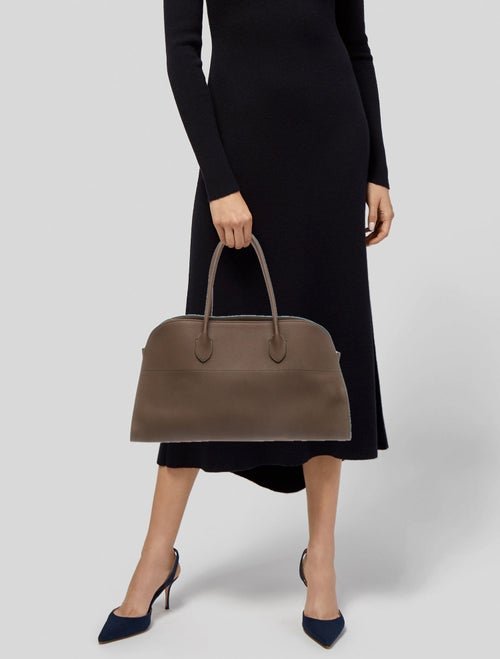 The Row Leather Margaux East West