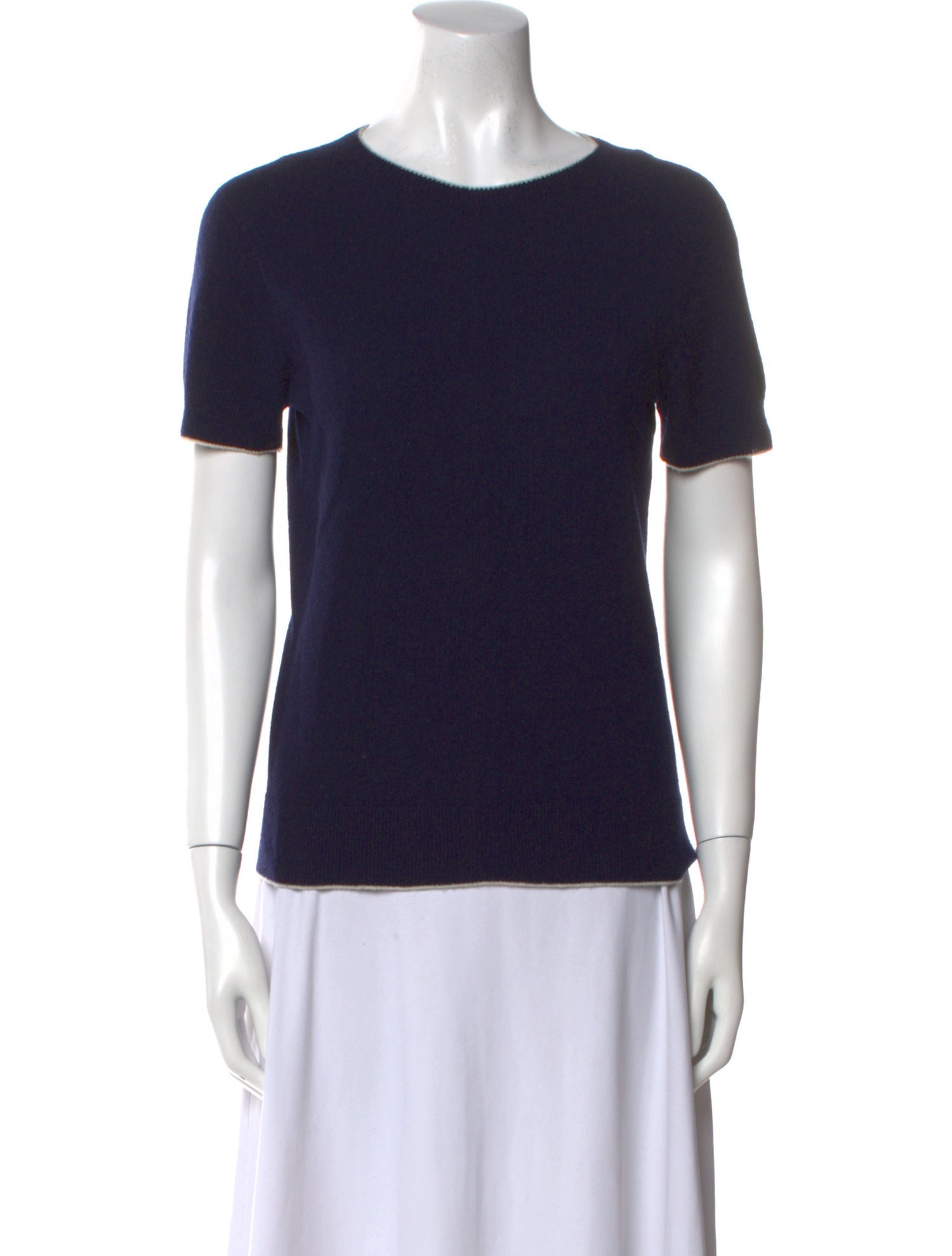 The Row Cashmere Crew Neck T-Shirt