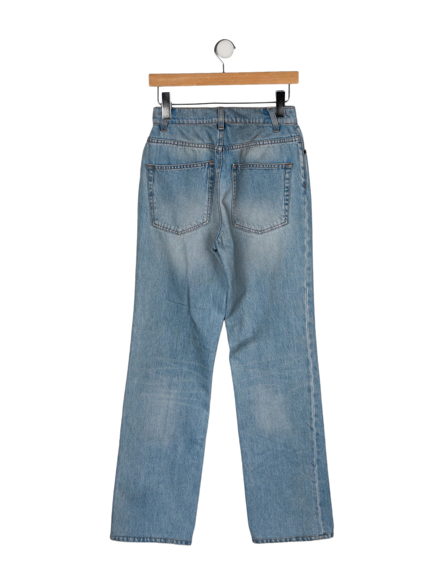 The Row High-Rise Wide Leg Jeans