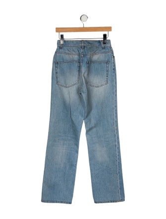 The Row High-Rise Wide Leg Jeans