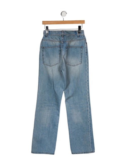 The Row High-Rise Wide Leg Jeans