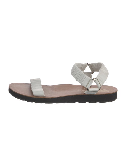 The Row Leather Slingback Sandals