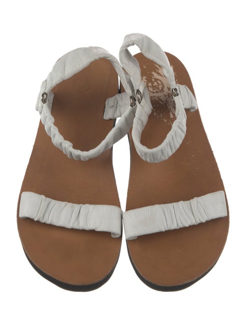 The Row Leather Slingback Sandals