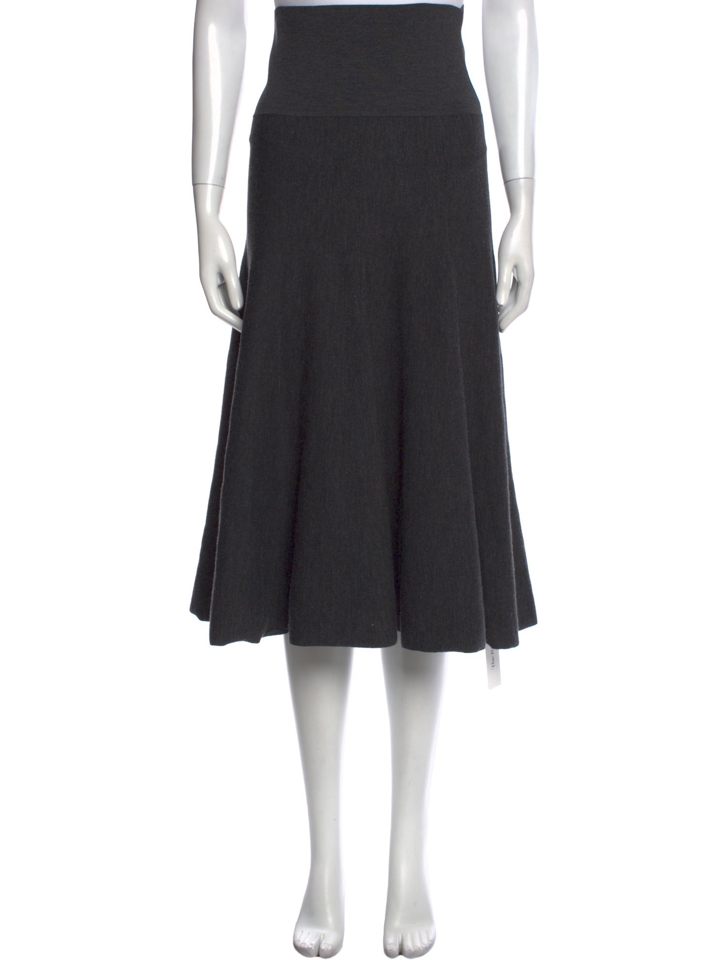 The Row Virgin Wool Midi Length Skirt