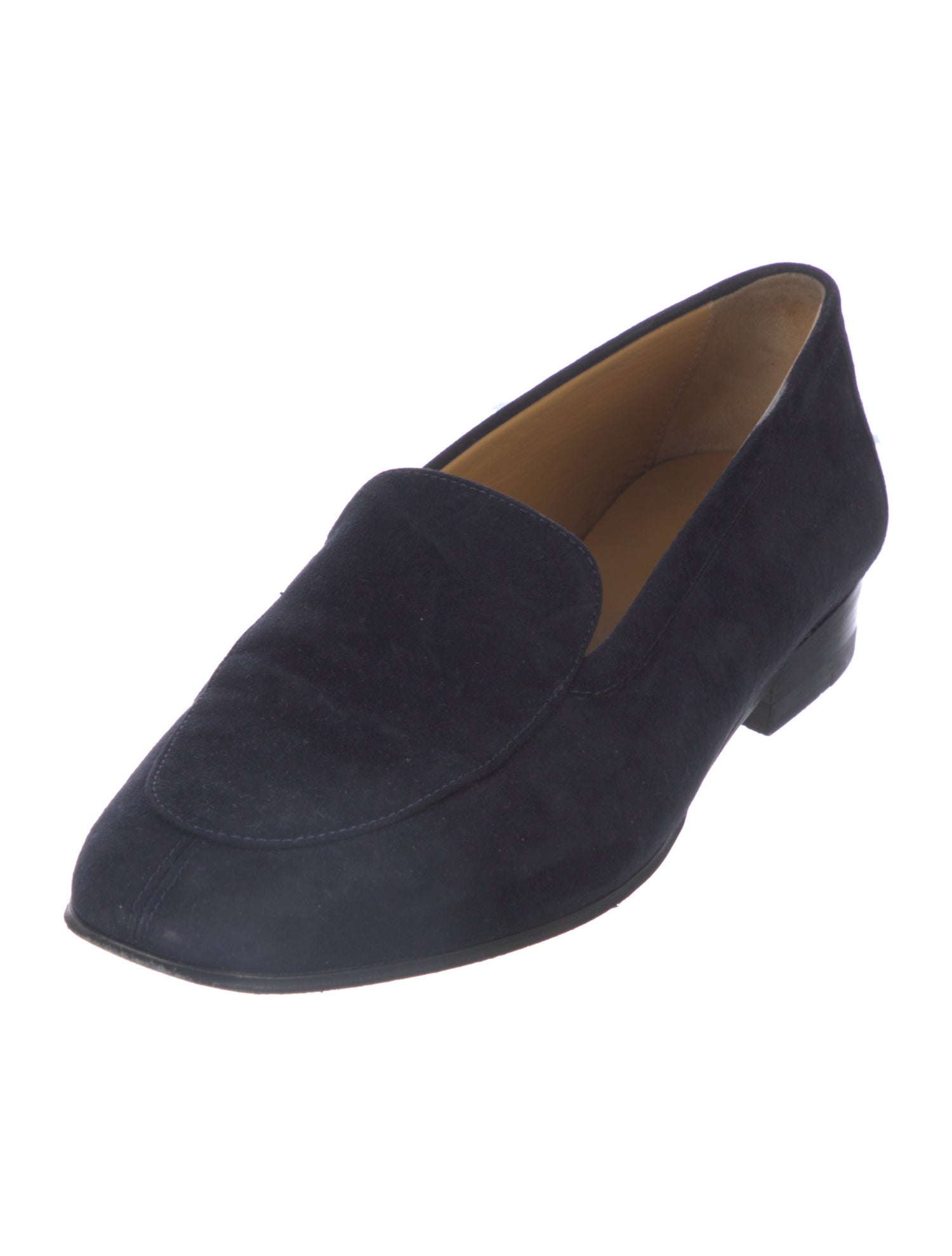 The Row Suede Loafers