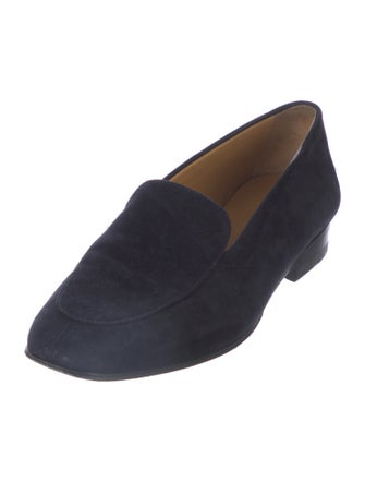 The Row Suede Loafers