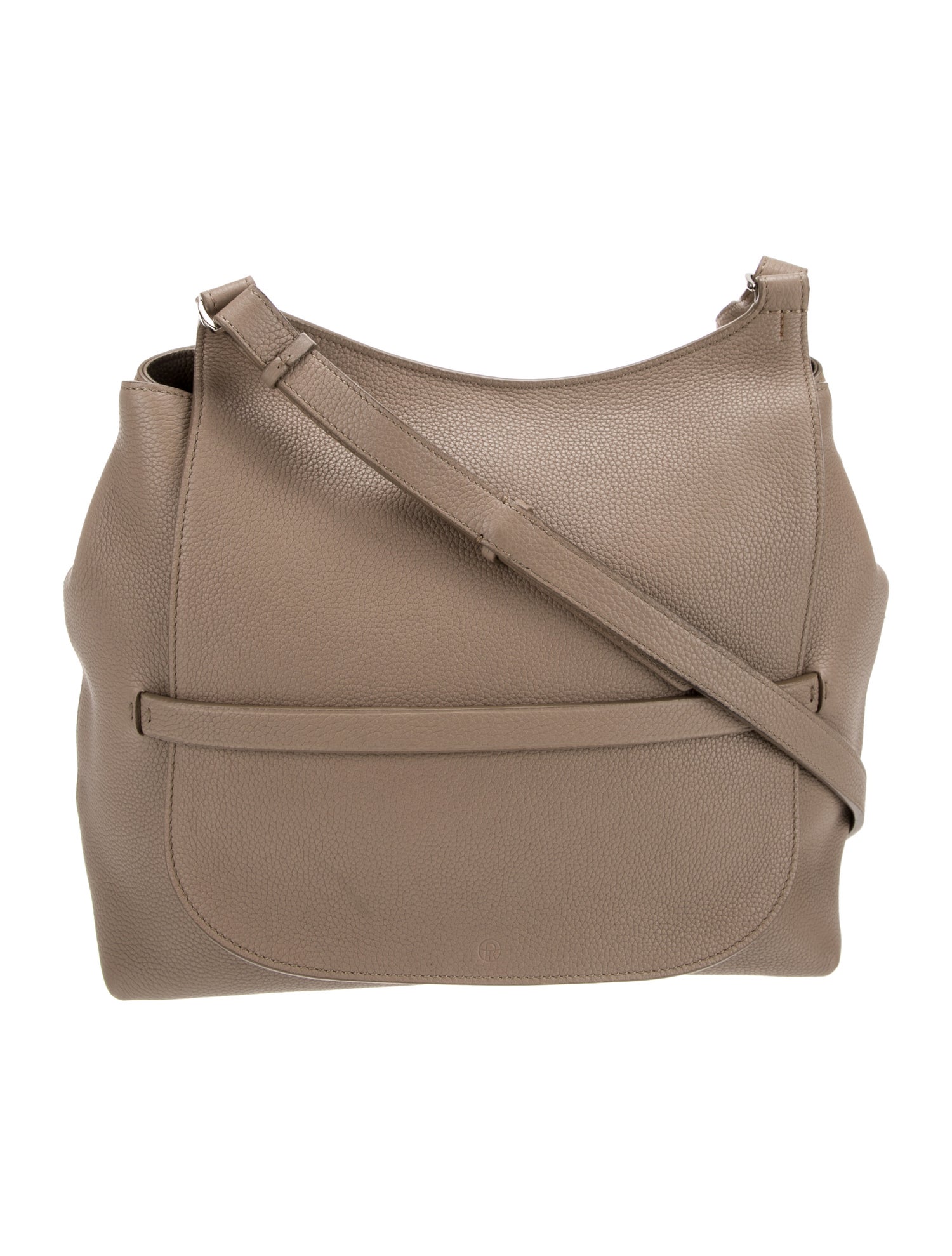 The Row Leather Messenger Bag