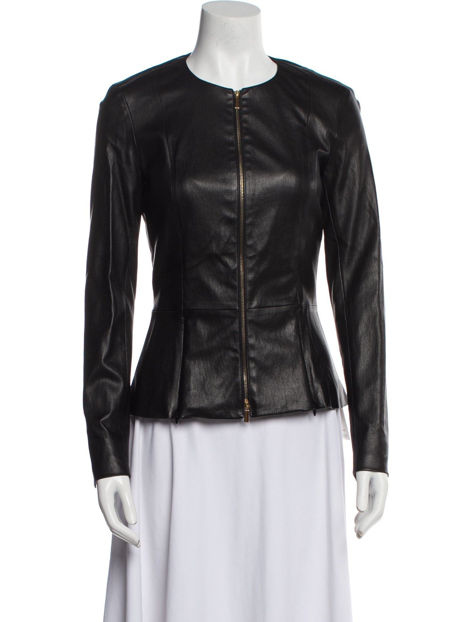 The Row Anasta Leather Biker Jacket