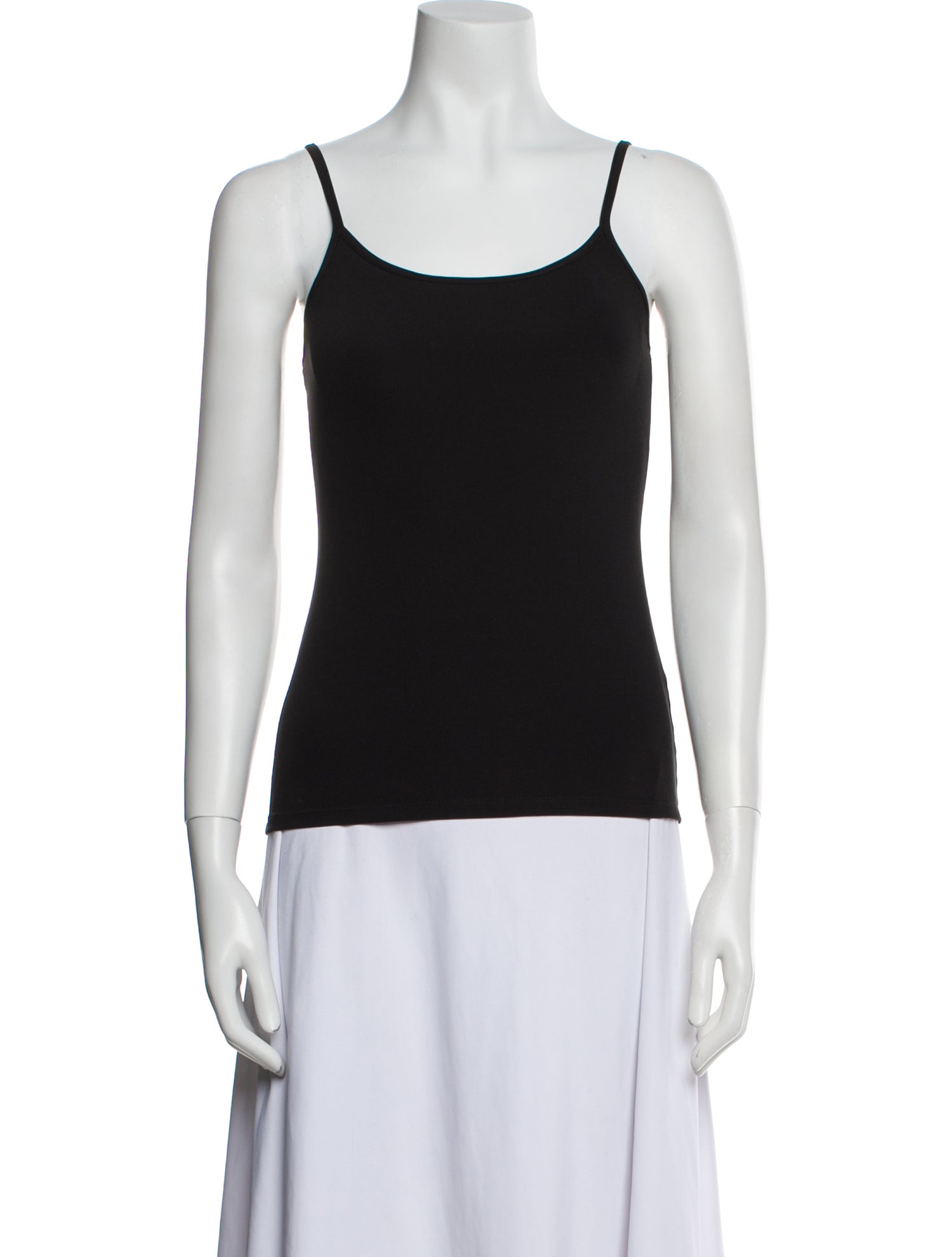 The Row Nylon Scoop Neck Top