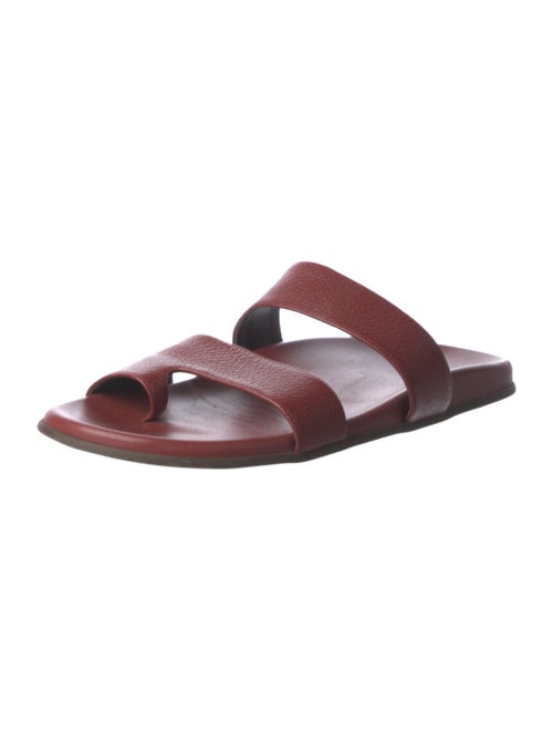 The Row Hugh Patent Leather Slides