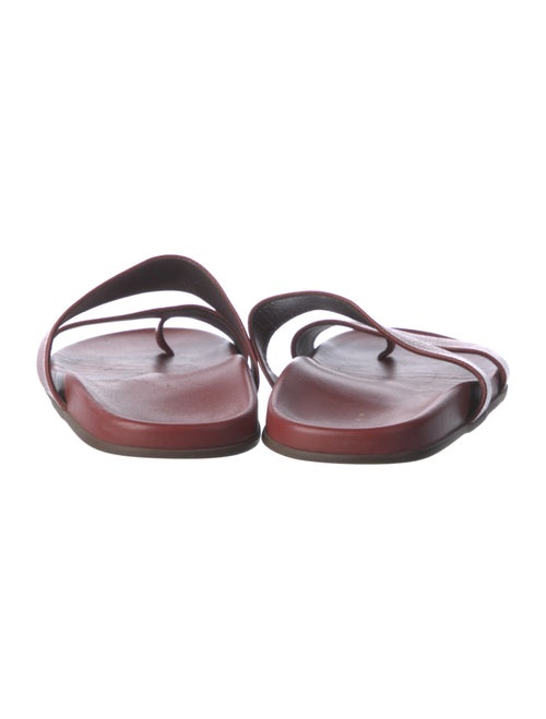The Row Hugh Patent Leather Slides