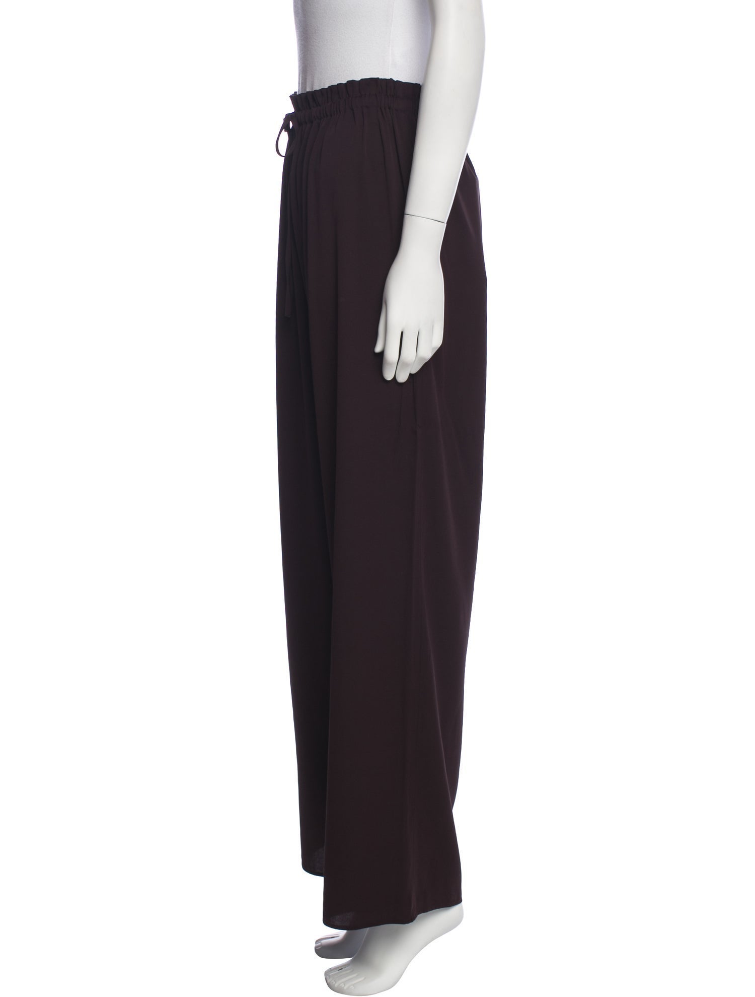 The Row Silk Wide Leg Pants