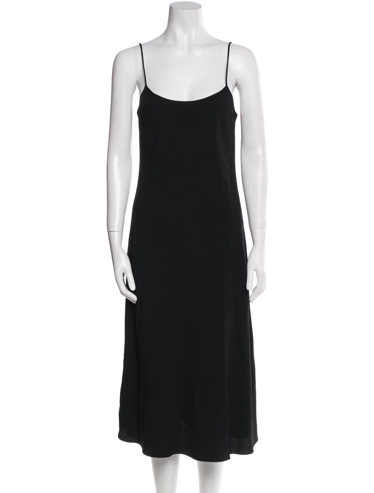 The Row Scoop Neck Midi Length Dress