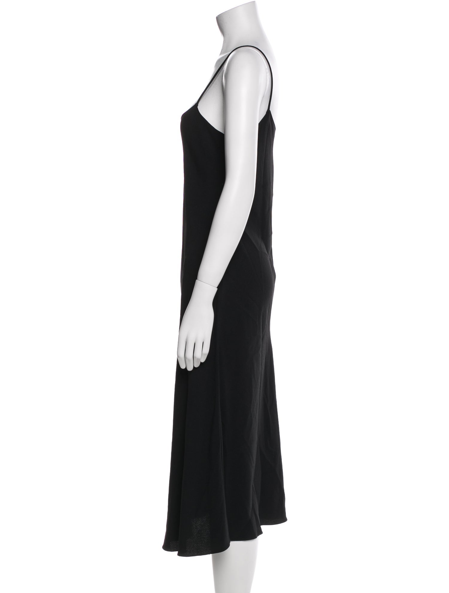 The Row Scoop Neck Midi Length Dress