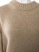 The Row Cashmere Mock Neck Sweater
