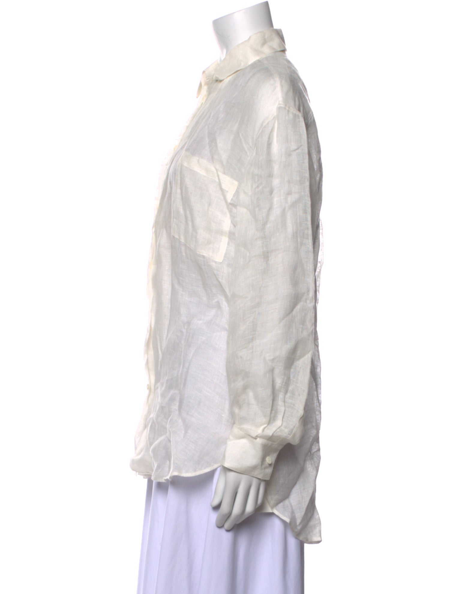 The Row 2023 Brant Button-Up Top