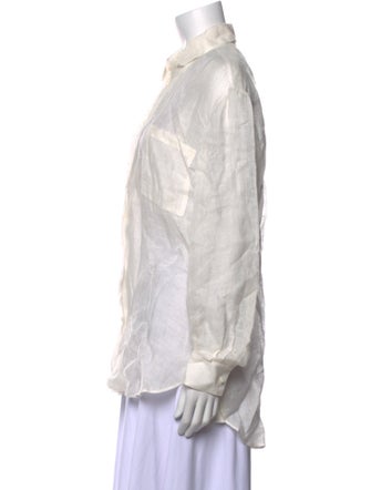 The Row 2023 Brant Button-Up Top