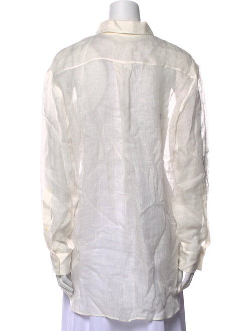 The Row 2023 Brant Button-Up Top