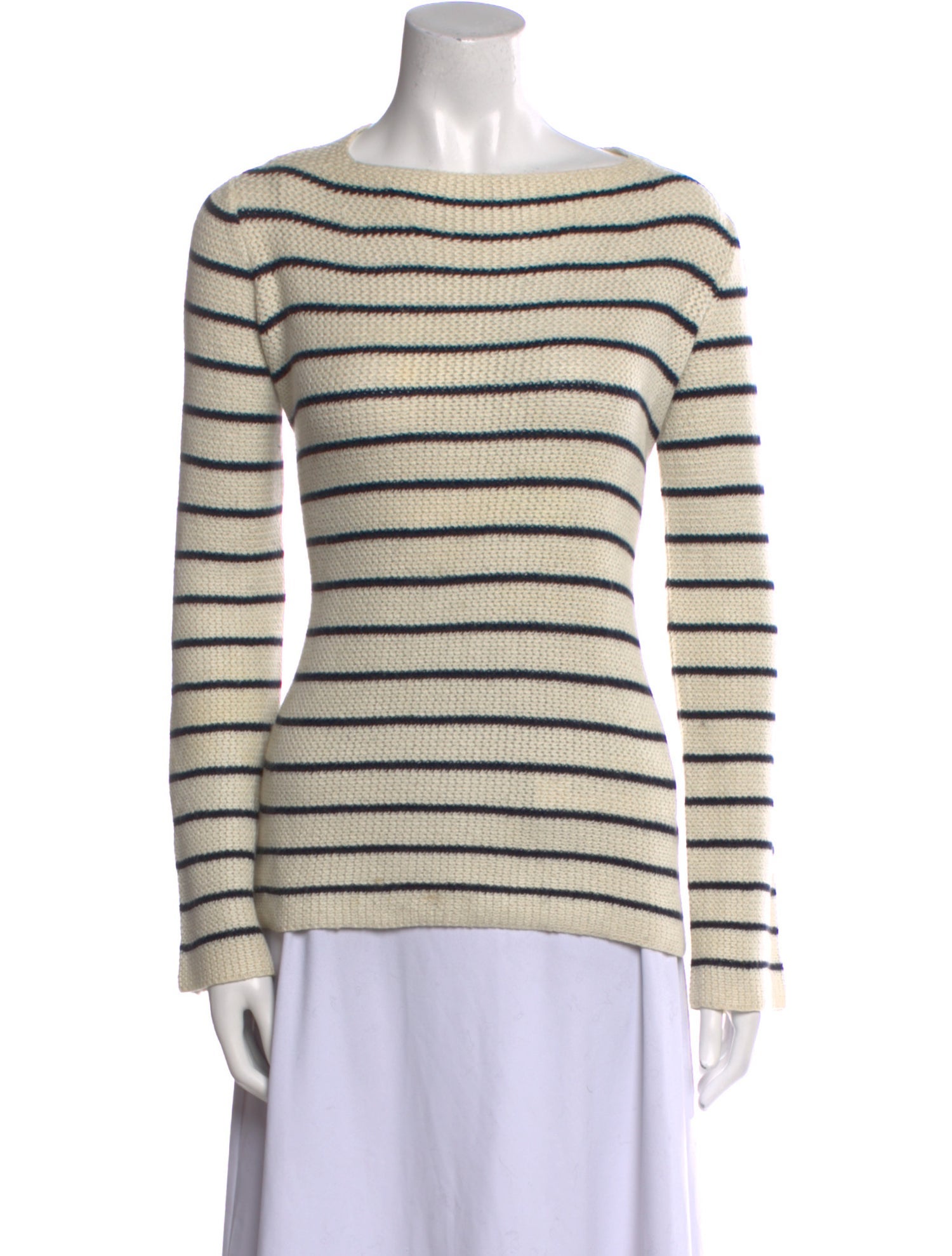 The Row Cashmere Striped Sweater