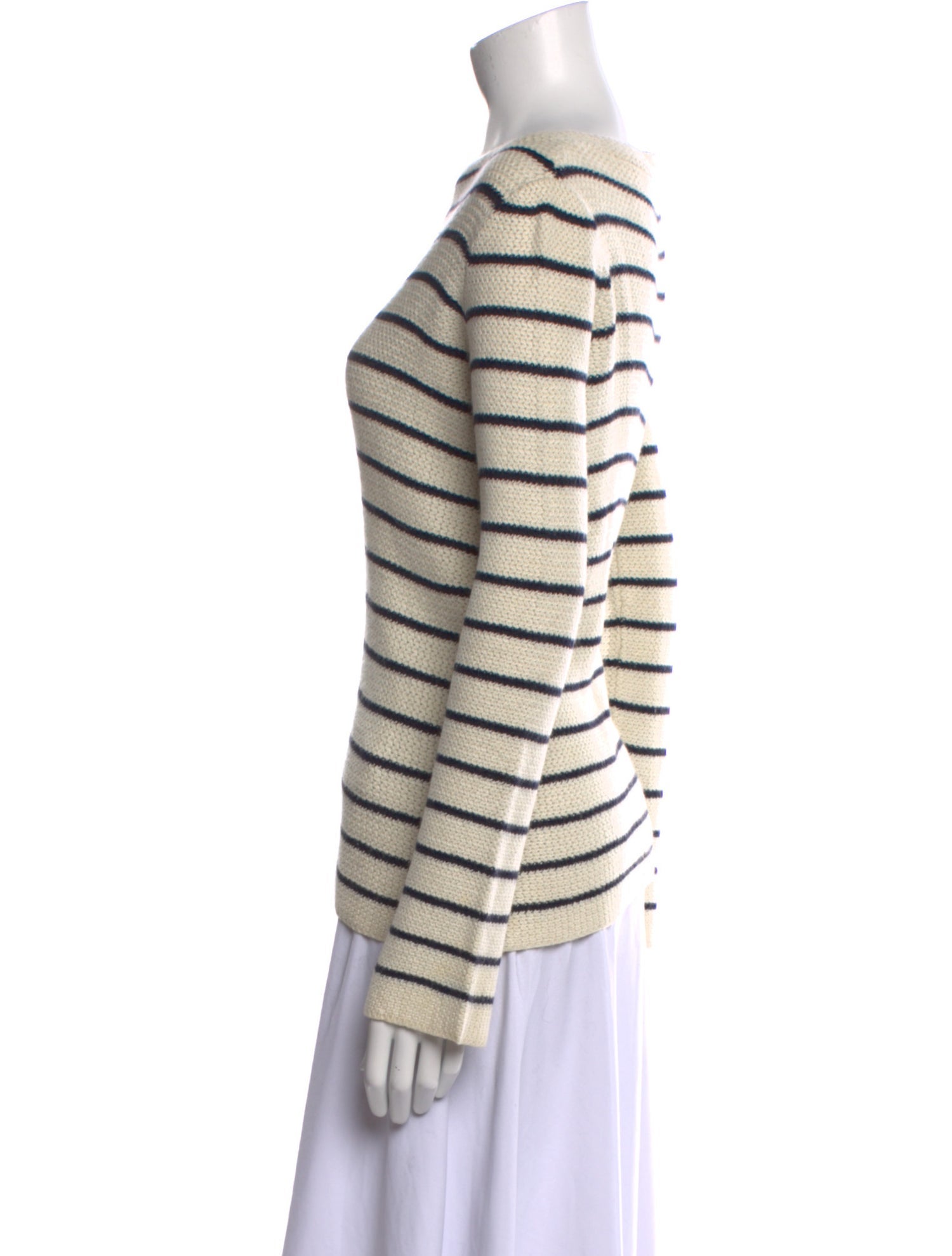 The Row Cashmere Striped Sweater