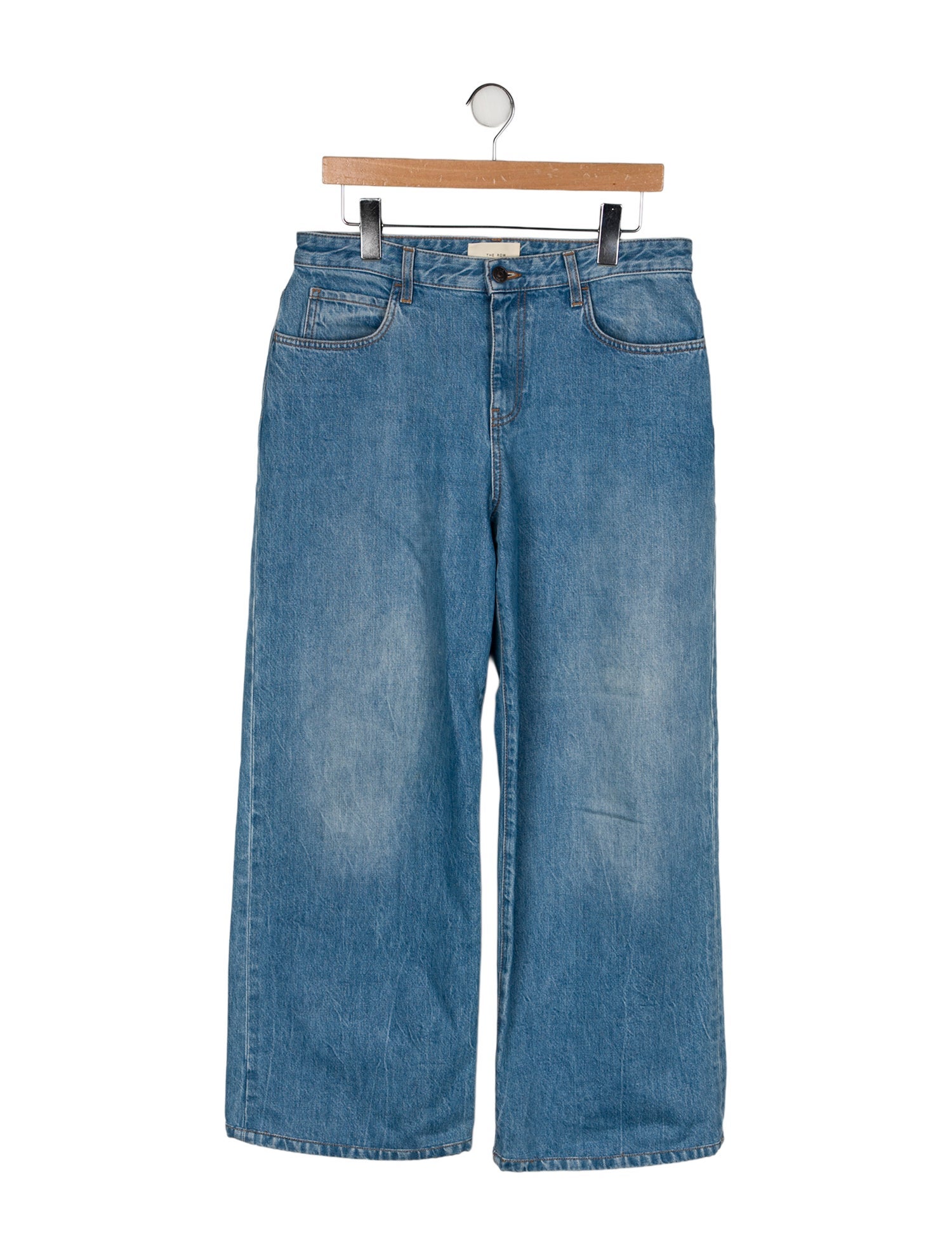 The Row High-Rise Wide Leg Jeans