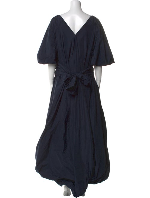 The Row V-Neck Long Dress