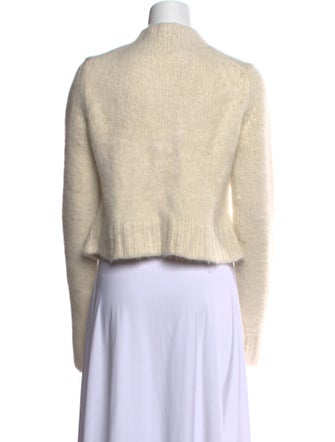 The Row Cashmere Mock Neck Sweater
