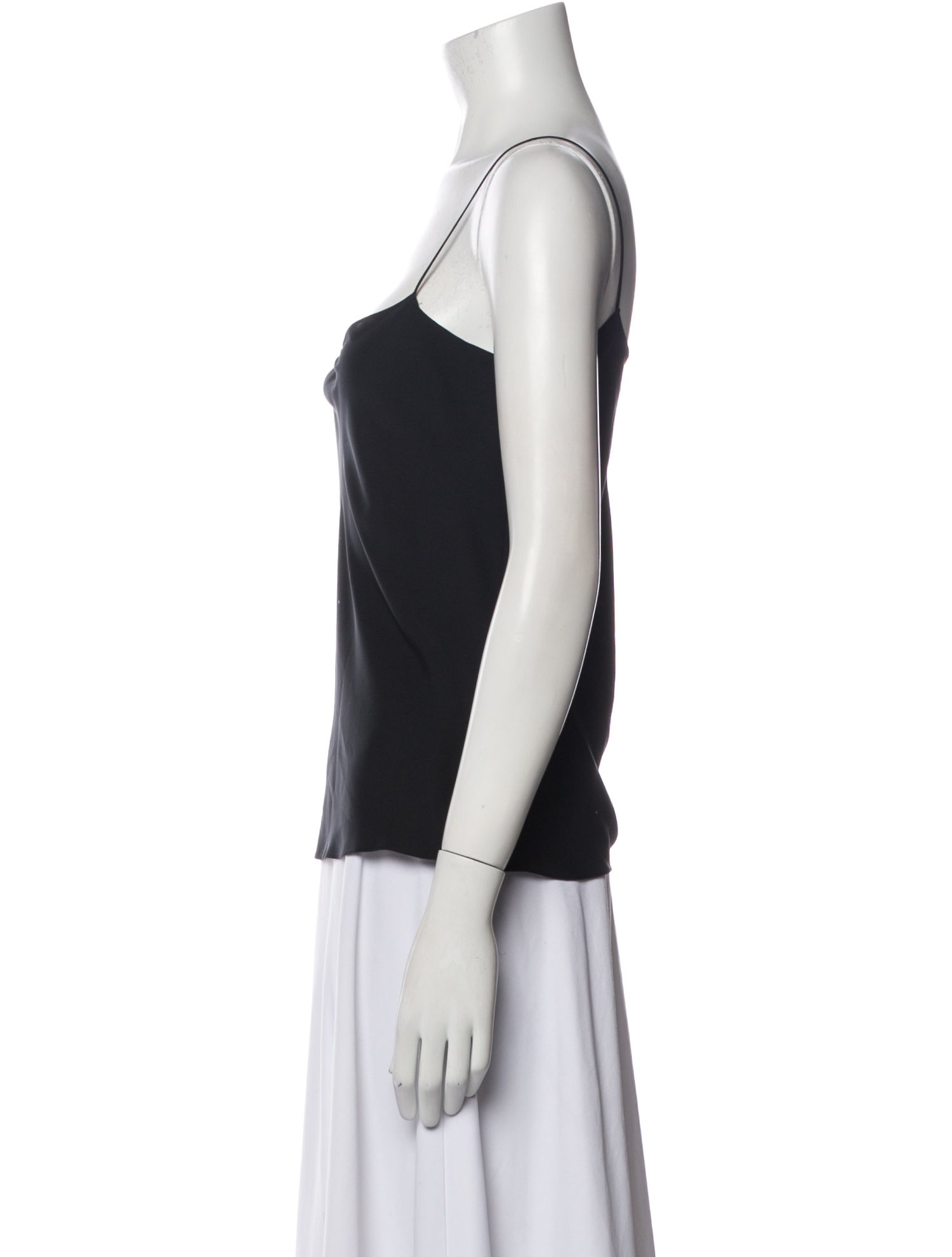 The Row Square Neckline Sleeveless Top