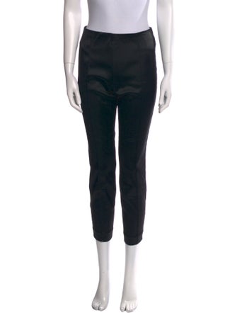 The Row Leather Skinny Leg Pants