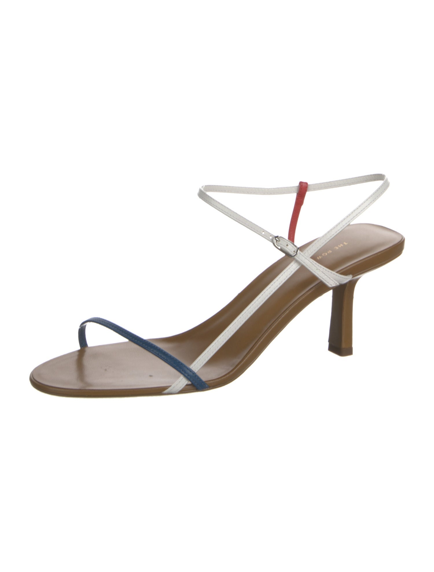 The Row Bare Leather Slingback Sandals