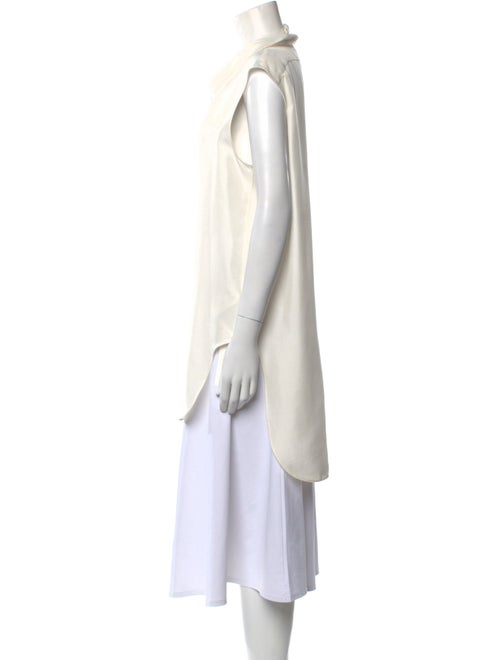 The Row Silk Cowl Neck Tunic