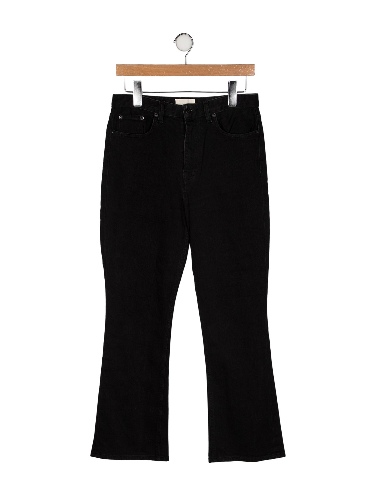 The Row High-Rise Wide Leg Jeans