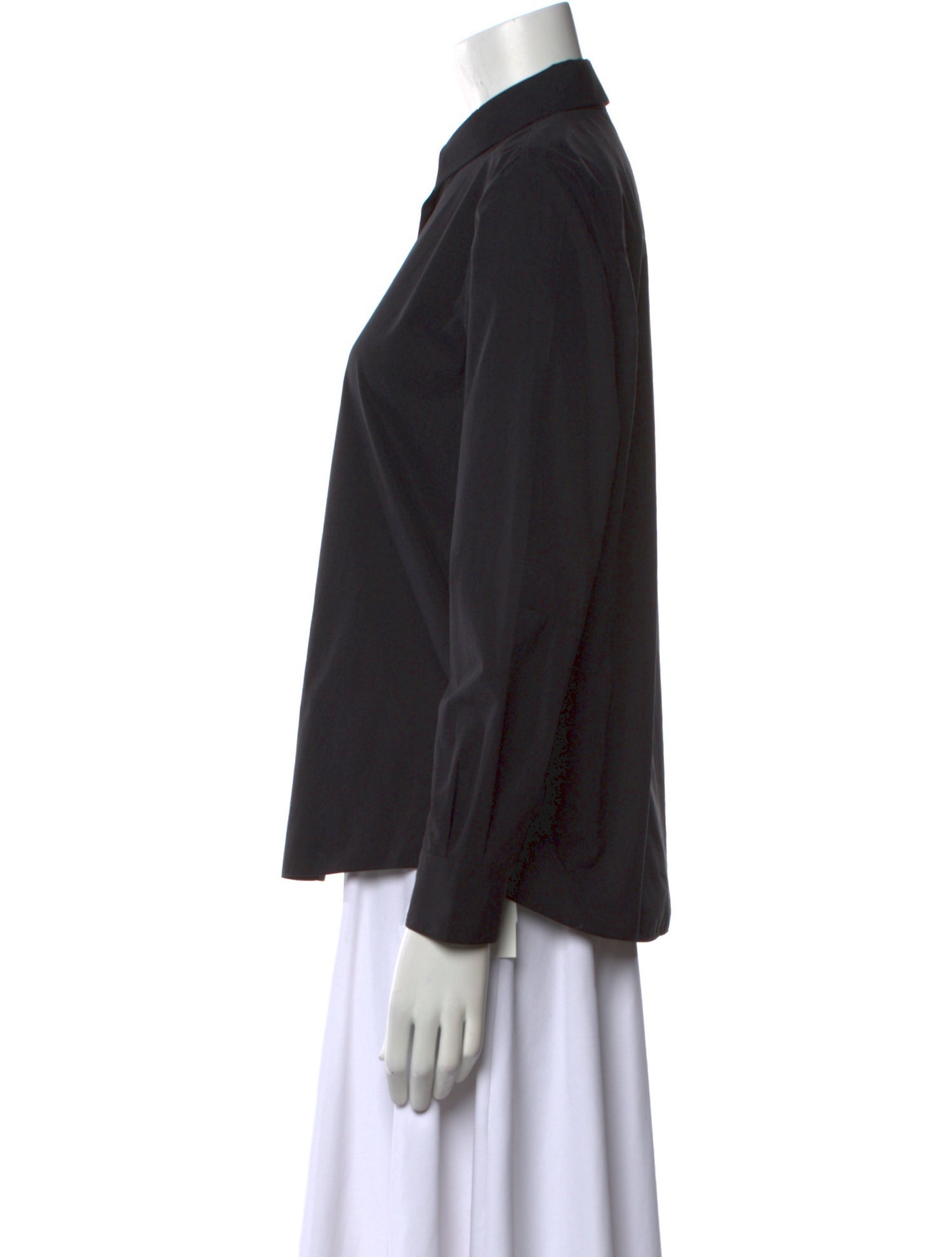 The Row Long Sleeve Button-Up Top