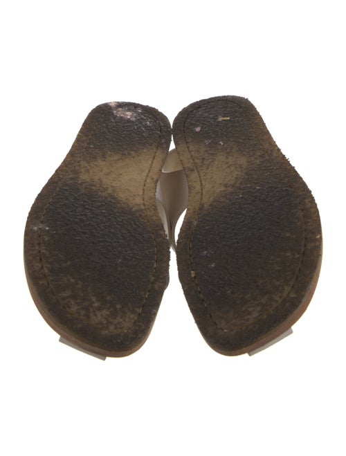 The Row Fisherman Leather Slingback Flats