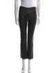 The Row Leather Straight Leg Pants