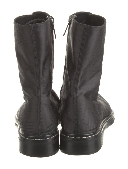 The Row Distressed Accents Combat Boots