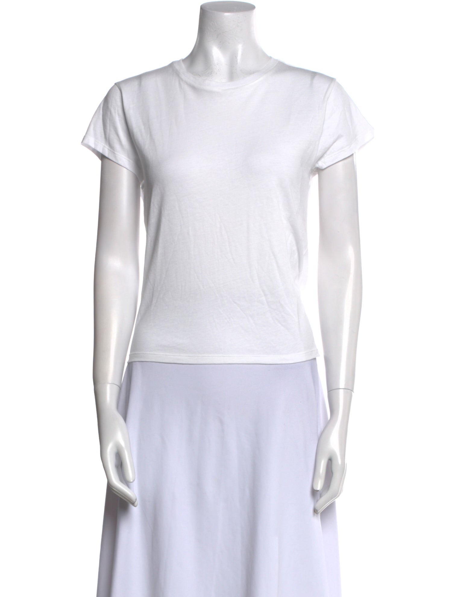 The Row Scoop Neck Short Sleeve T-Shirt