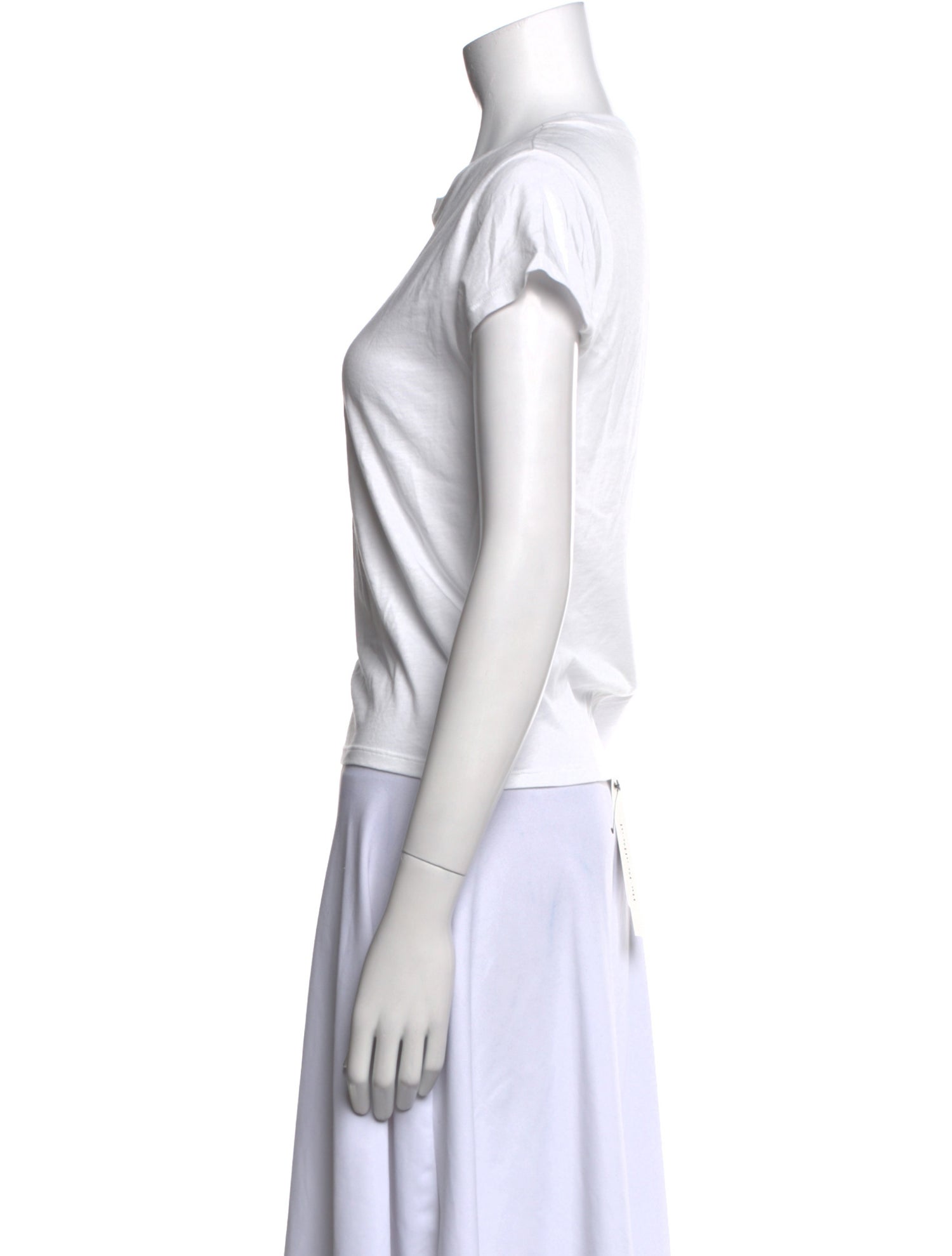 The Row Scoop Neck Short Sleeve T-Shirt