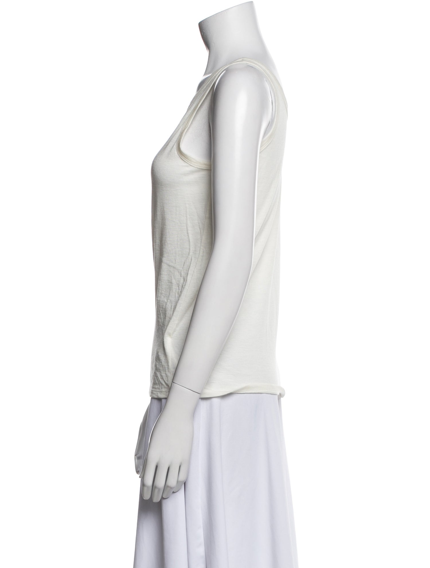 The Row Scoop Neck Sleeveless Top