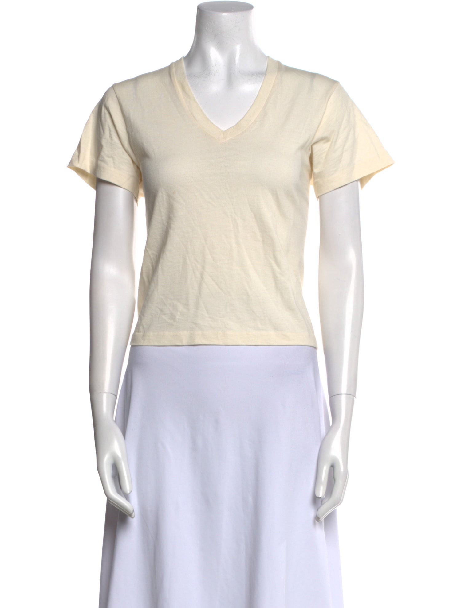 The Row V-Neck Short Sleeve T-Shirt