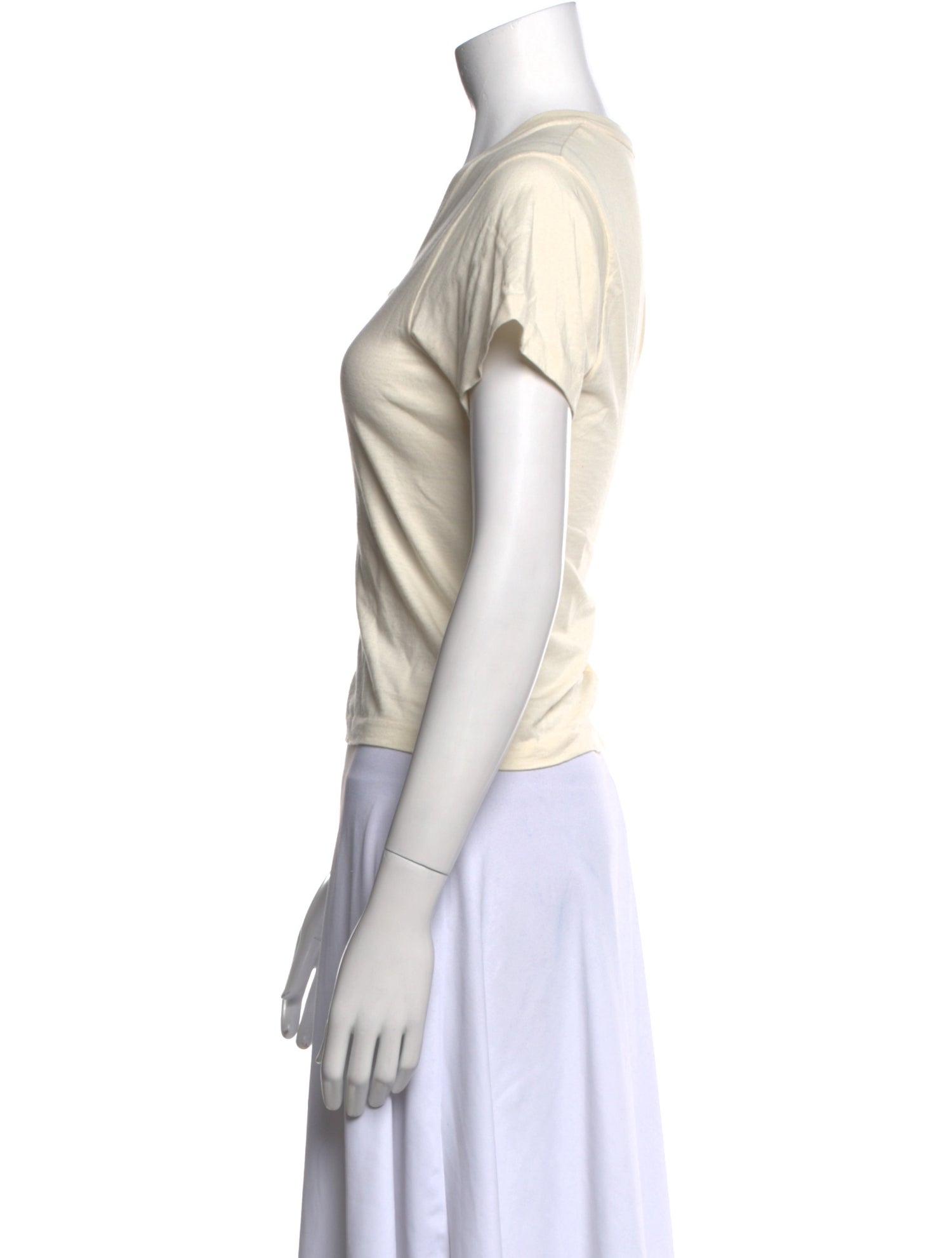 The Row V-Neck Short Sleeve T-Shirt