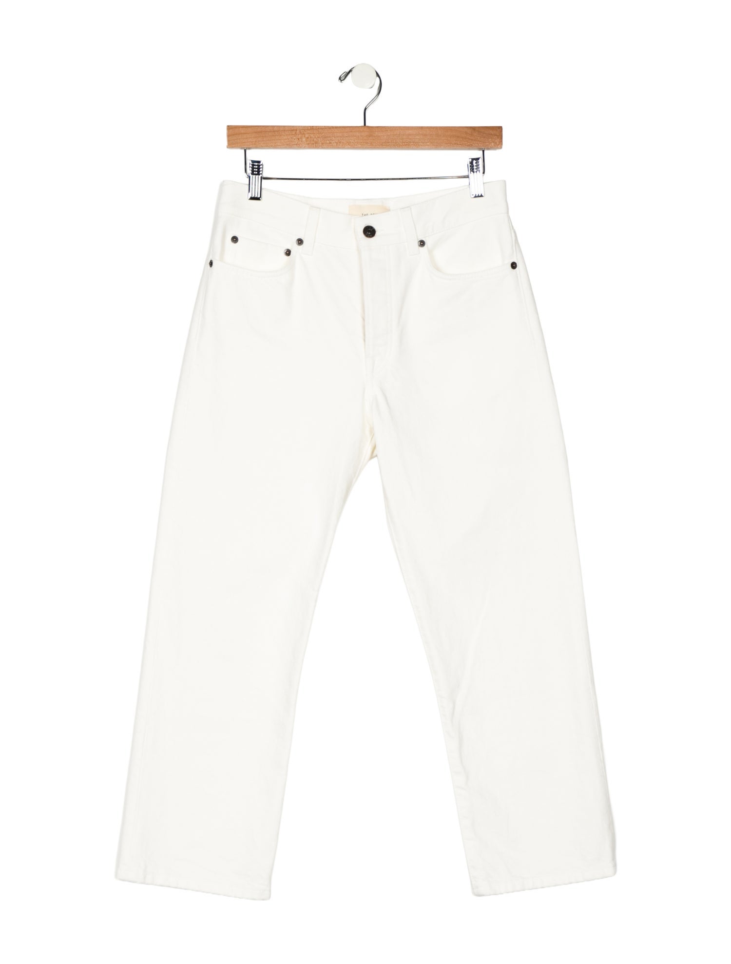 The Row High-Rise Straight Leg Jeans