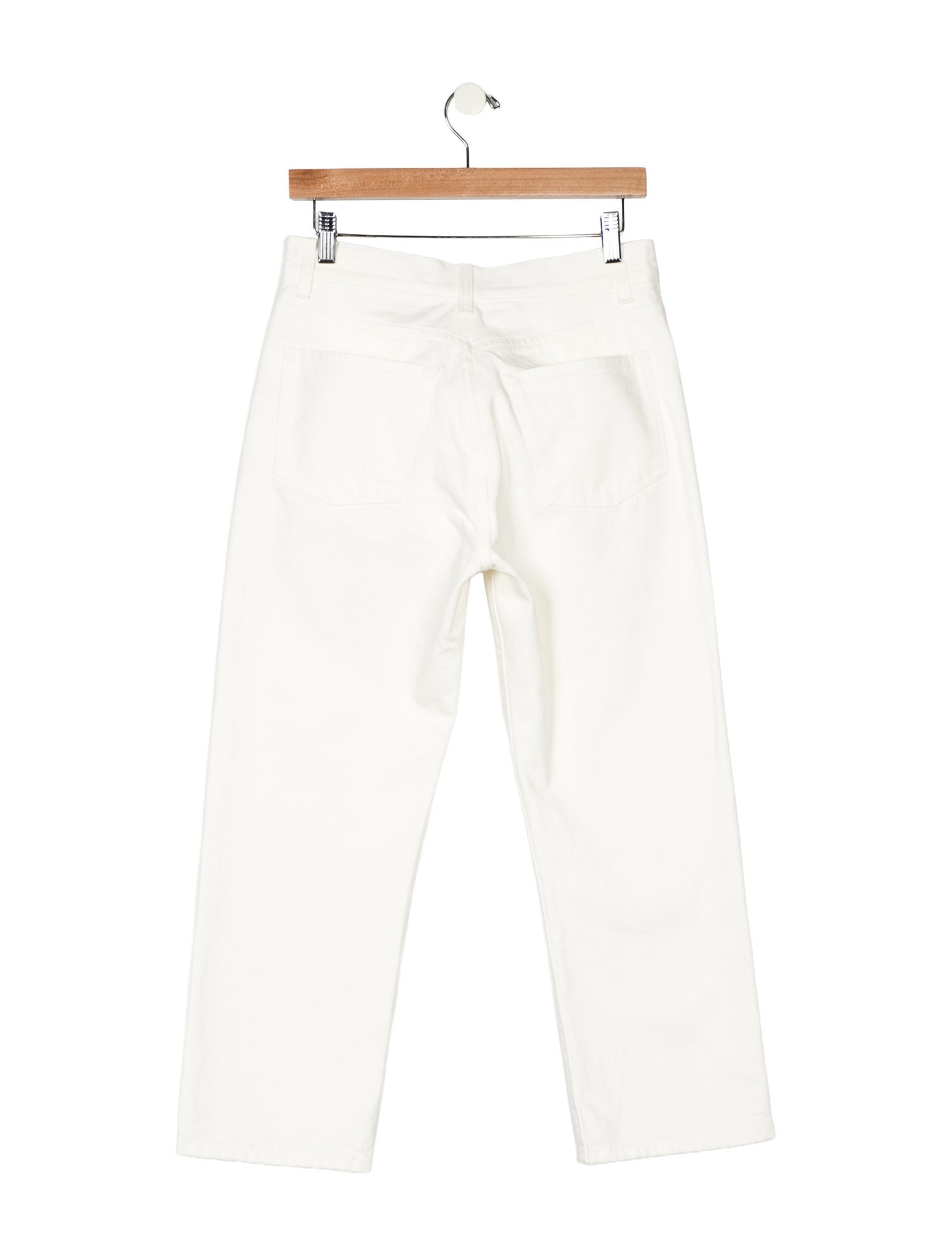 The Row High-Rise Straight Leg Jeans