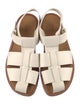 The Row Fisherman Leather Gladiator Sandals