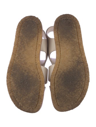 The Row Fisherman Leather Gladiator Sandals