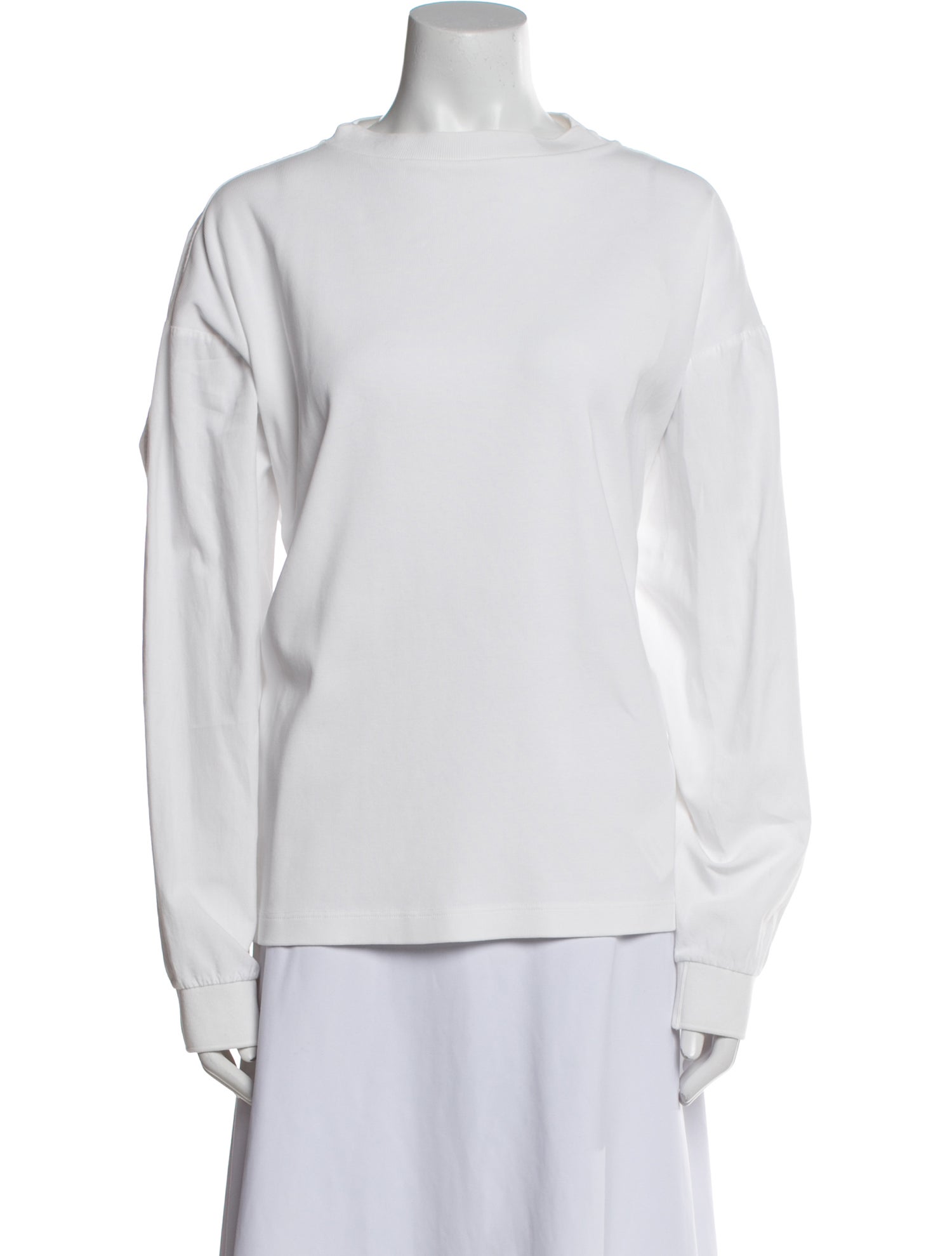 The Row Amira Mock Neck Sweatshirt