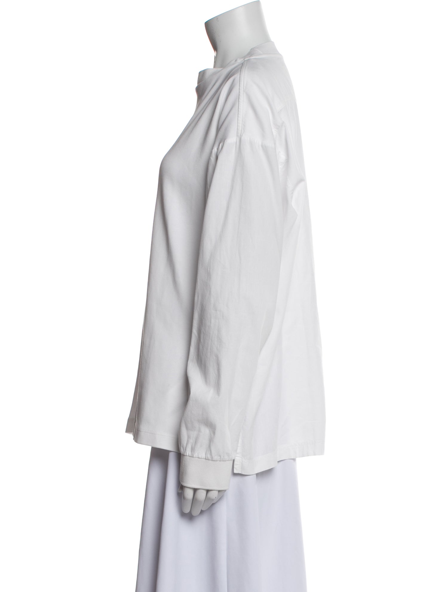 The Row Amira Mock Neck Sweatshirt