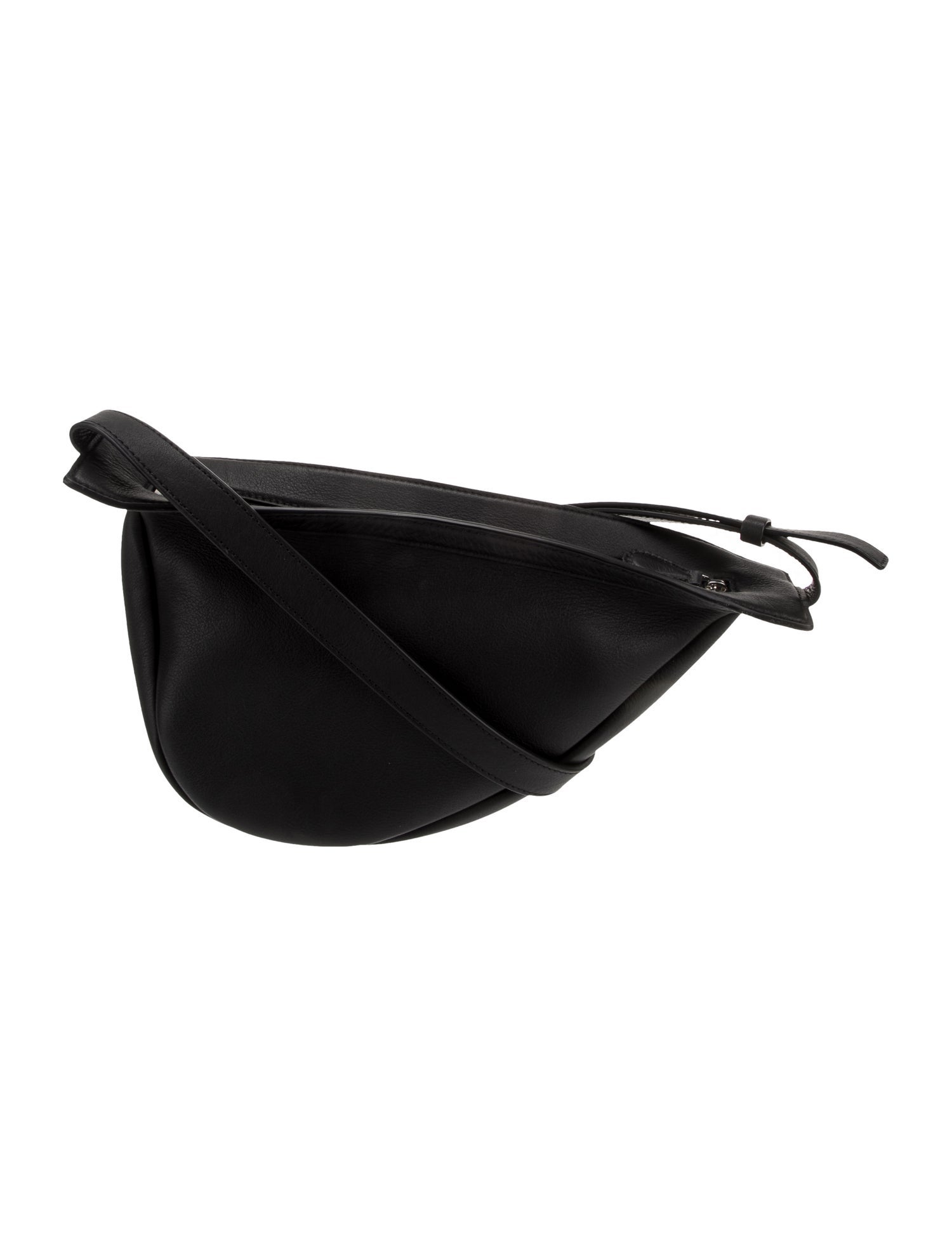 The Row Leather Slouchy Banana Small