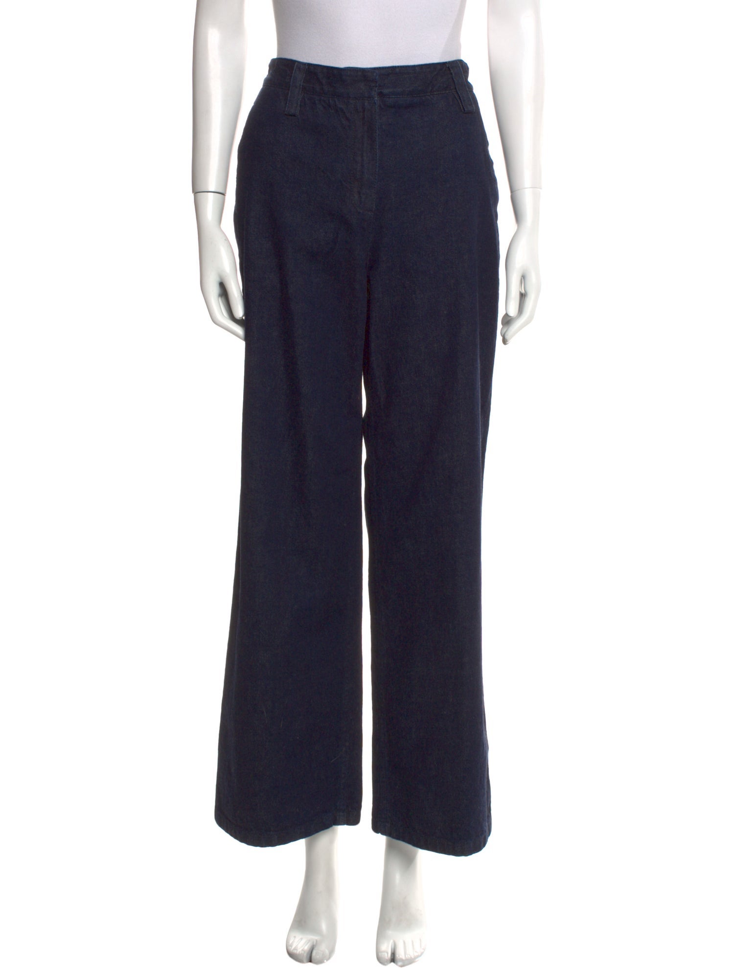 The Row High-Rise Wide Leg Jeans