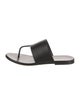 The Row Leather Slides